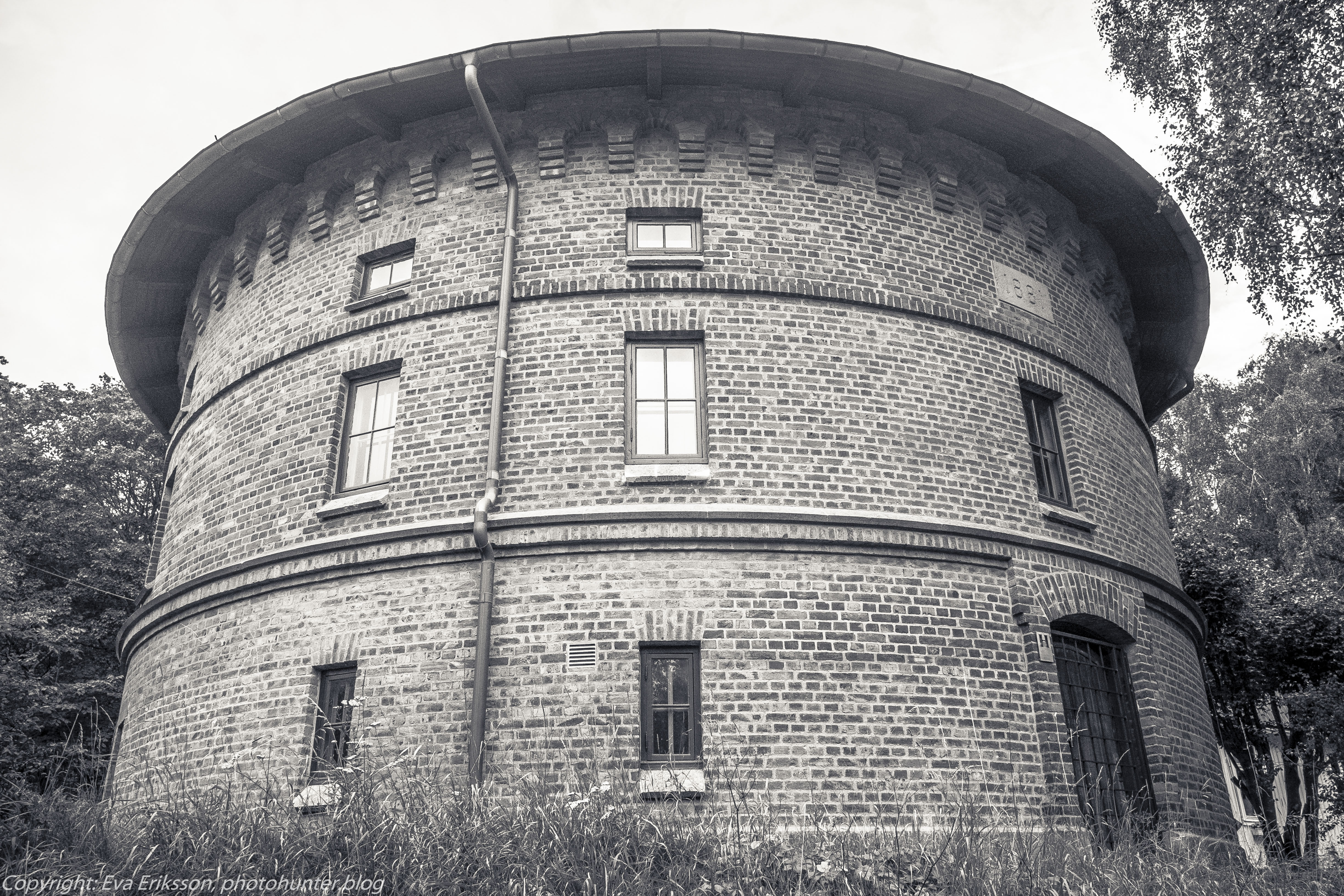 Delsjöns vattenreservoar från 1881