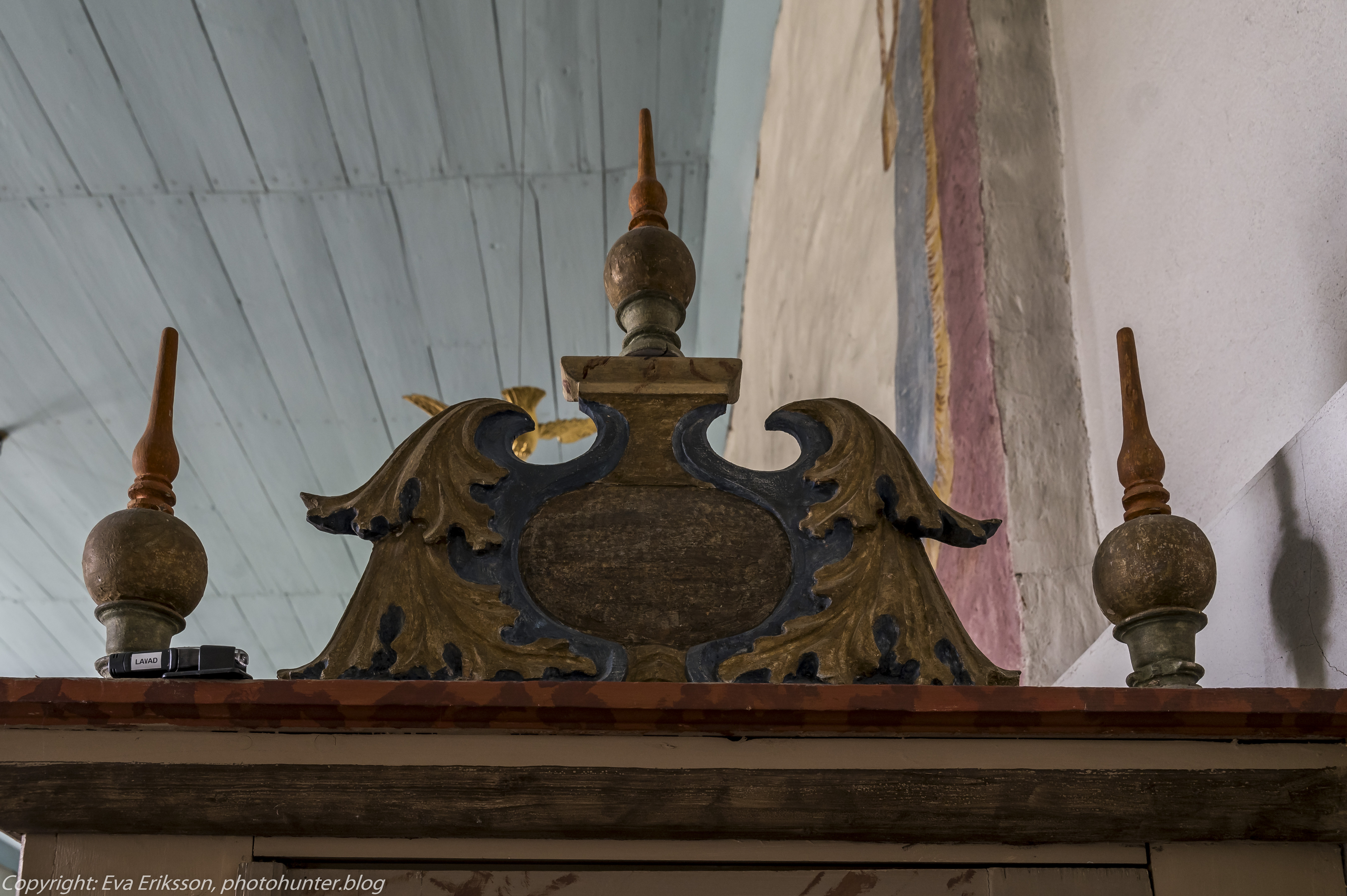 Predikstolen i Lavads kyrka